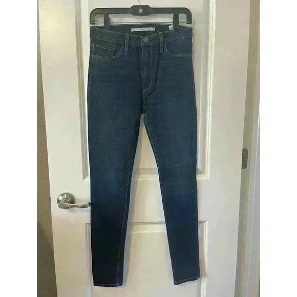 NWT Hudson Jeans Women's size 26 Barbara Super Skinny High-Rise Dark MSRP $195 - Picture 3 of 8